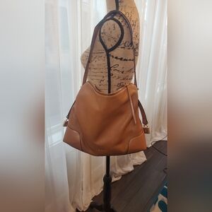 Messenger bag, Michael Kors Crosby pebbled leather purse, casual bag